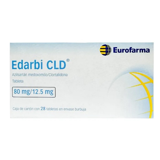 EDARBI CLD 80/12.5MG TABLETAS CON 28