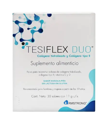 TESIFLEX DUO SUPLEMENTO ALIMENTICIO 11G SOBRES CON 30