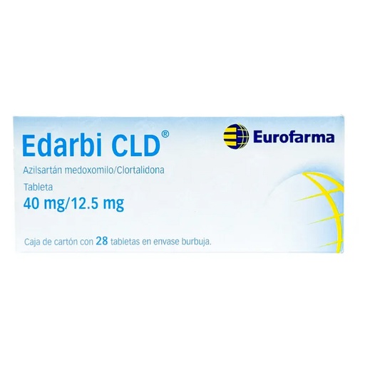 EDARBI CLD 40/12.5MG TABLETAS CON 28