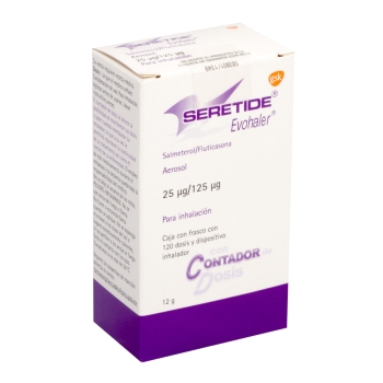 SERETIDE EVO 25/125MCG INH CON 120 D