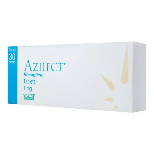 AZILECT 1MG TABLETAS CON 30