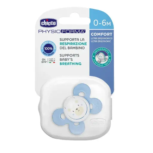 CHUPON CHICCO PHYSI AZUL 0-6M CON 1