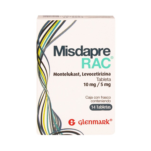 MISDAPRE RAC 10/5MG TABLETAS CON 14