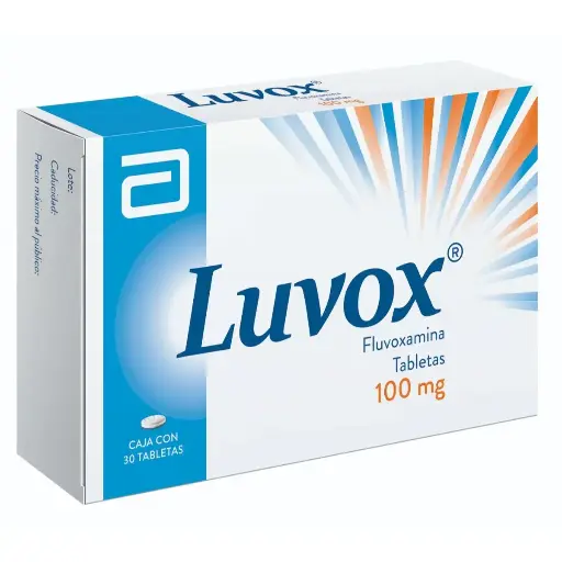 LUVOX 100MG TABLETAS CON 30