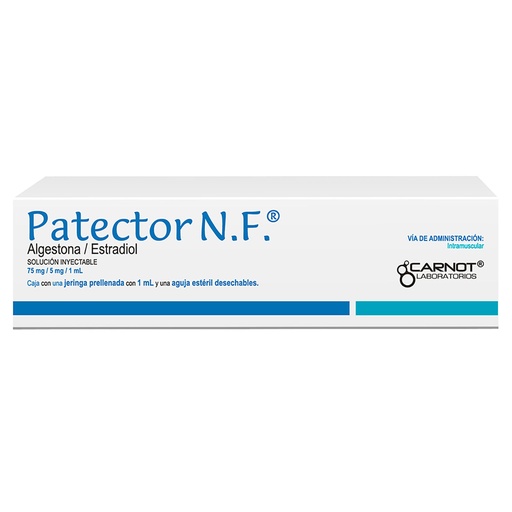 PATECTOR NF 75/5MG JERINGA PRELL CON 1