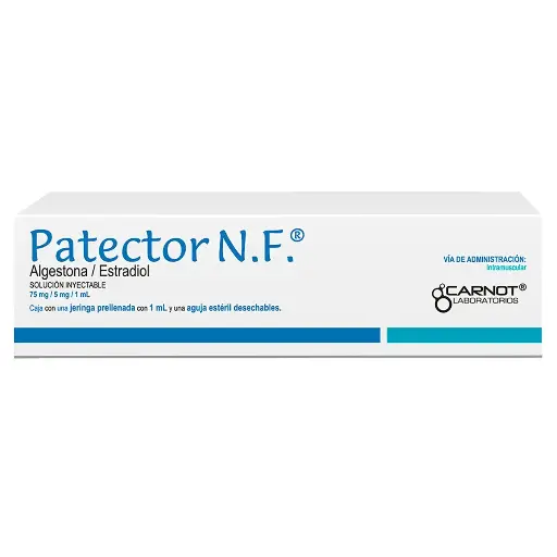 PATECTOR NF 75/5MG JERINGA PRELL CON 1