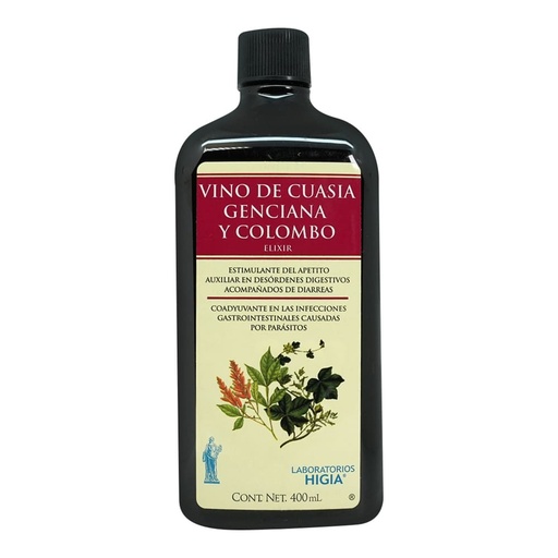 VINO DE CUASIA HIGIA 400ML
