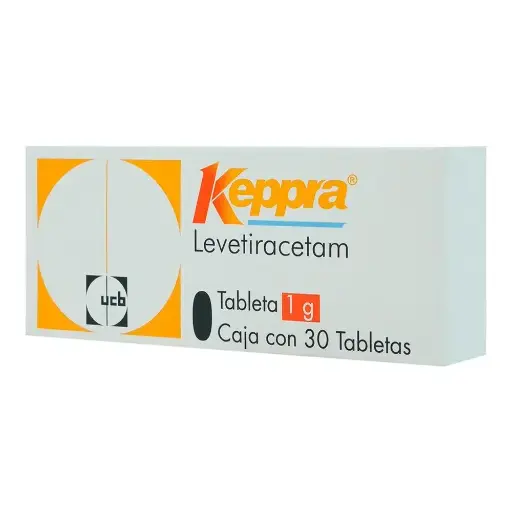 KEPPRA 1G TABLETAS CON 30