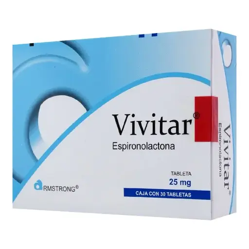 VIVITAR 25MG TABLETAS CON 30