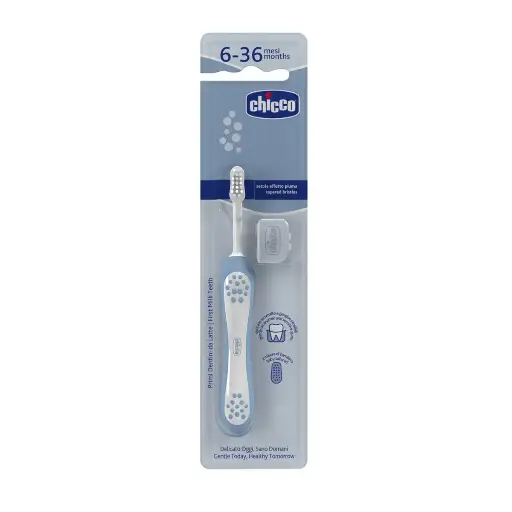 CEPILLO DENTAL CHICCO AZUL INDIGO 6-36 MESES
