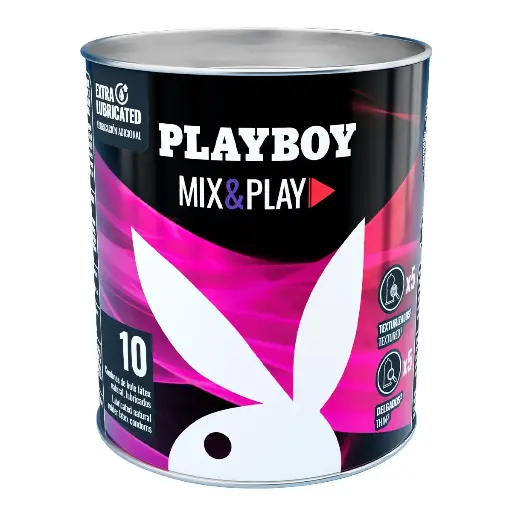 CONDONES PLAYBOY MIX PLAY CON 10