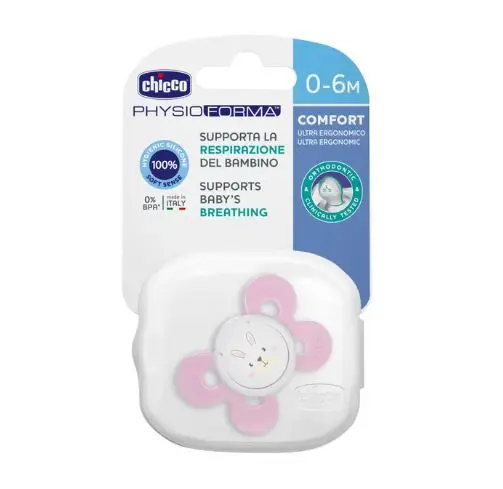 CHUPON CHICCO PHYSI ROSA 0-6M C/1 *