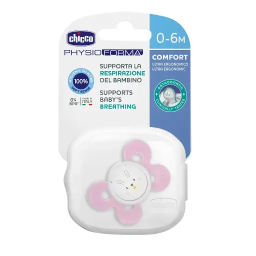 CHUPON CHICCO PHYSI ROSA 0-6M CON 1