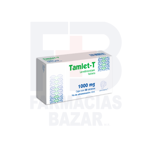 TAMLET-T 1000 MG TABLETAS CON 30