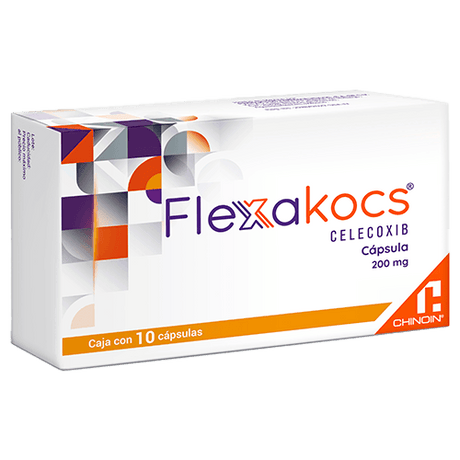 FLEXAKOCKS 200 MG CAPSULAS CON 10