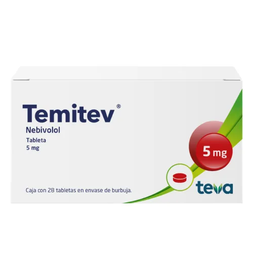 TEMITEV 5 MG TABLETAS CON 28