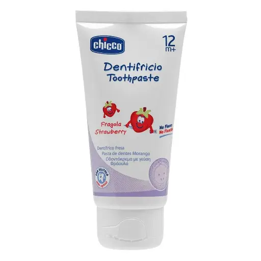 CREMA DENTAL CHICCO FRESA SIN FLOUR 50 ML