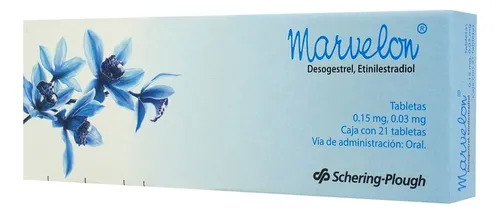 MARVELON 0.15/0.03MG TABLETAS CON 21