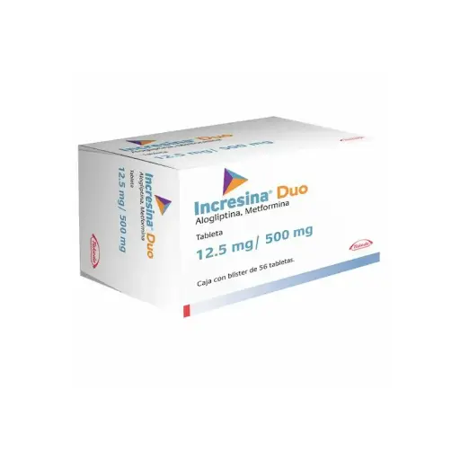 INCRESINA DUO 12.5/500MG TABLETAS CON 56