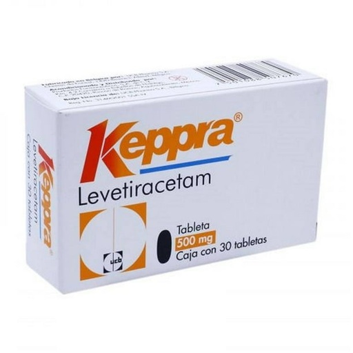 KEPPRA 500MG TABLETAS CON 30
