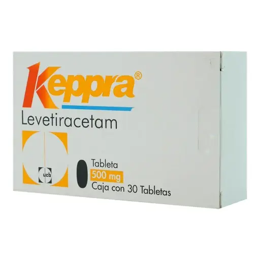 KEPPRA 500MG TABLETAS CON 30