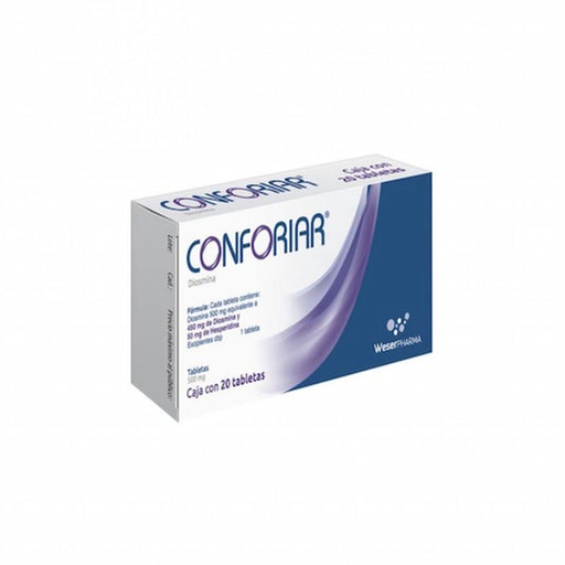 CONFORIAR 450/50MG TABLETAS CON 20