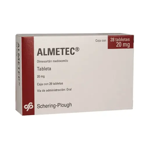 ALMETEC 20MG TABLETAS CON 28