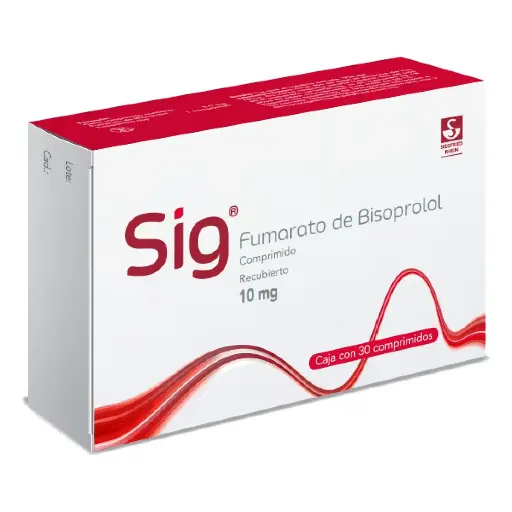 SIG 10MG COMPRIMIDOS CON 30