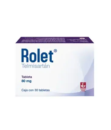 ROLET 80MG TABLETAS CON 30