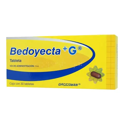 BEDOYECTA G TABLETAS CON 30