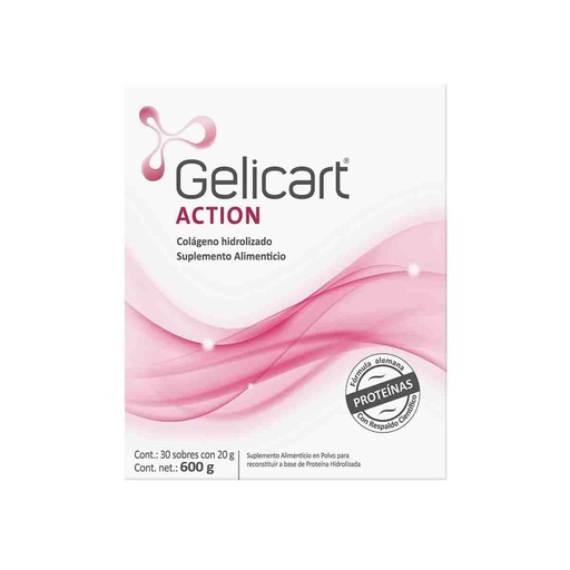 GELICART ACTION 600MG SOBRES CON 30