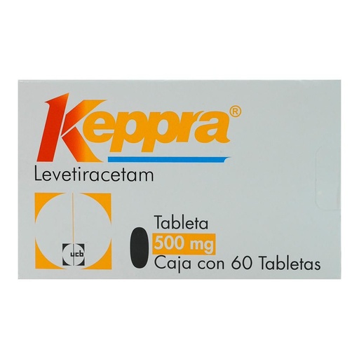 KEPPRA 500MG C/60 TABLETAS