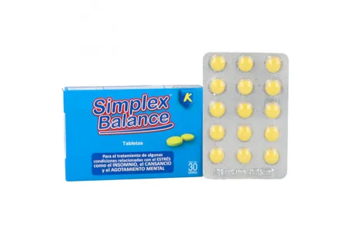 SIMPLEX BALANCE TABLETAS CON 30