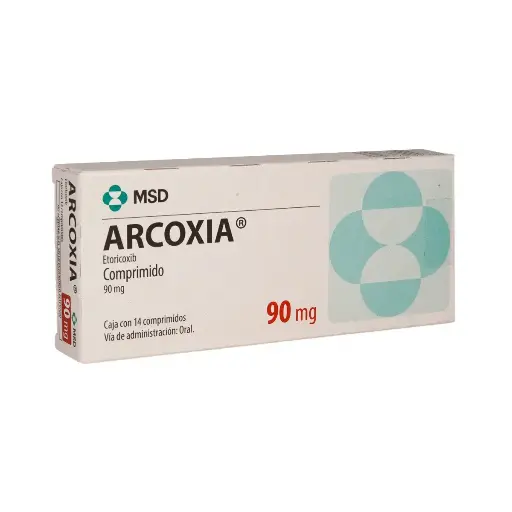 ARCOXIA 90MG COMPRIMIDOS CON 14