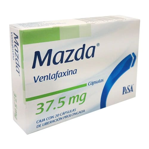 MAZDA 37.5MG CAPSULAS LP CON 20