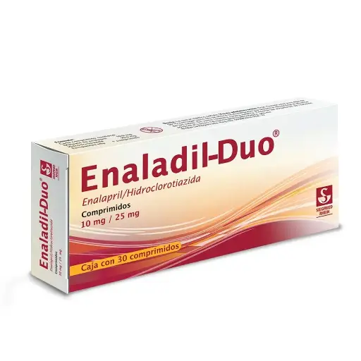 ENALADIL-DUO 10/25MG COMPRIMIDOS CON 30