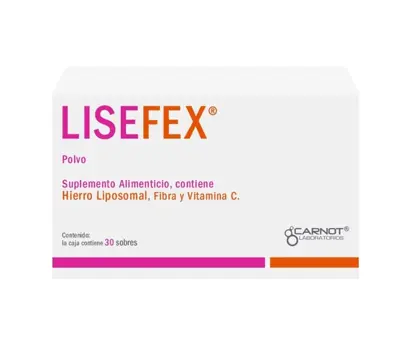 LISEFEX SUPLEMENTO ALIMENTICIO POLVO SOBRES CON 30