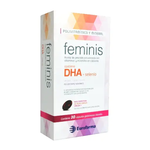 FEMINIS DHA+SELENIO C/30 CAPSULAS