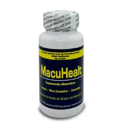 MACUHEALTH SUPLEMENTO ALIMENTICIO CAPSULAS CON 90