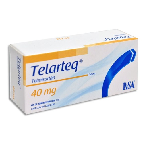 TELARTEQ 40MG TABLETAS C/30