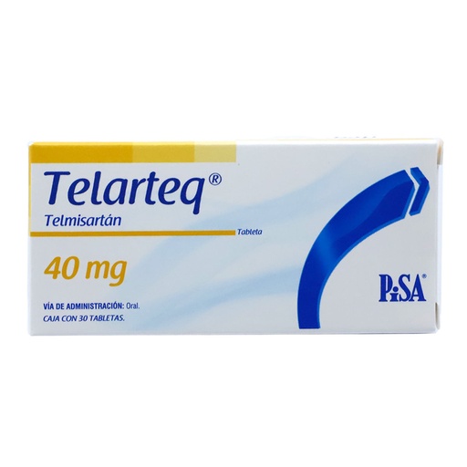 TELARTEQ 40MG TABLETAS CON 30
