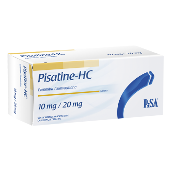 PISATINE HC 10/20MG TABLETAS CON 28