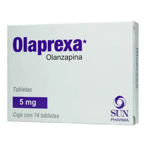 OLAPREXA 5MG TABLETAS CON 14