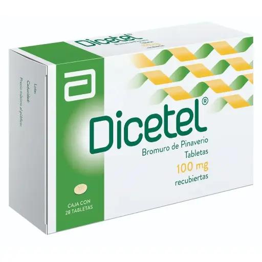 DICETEL 100MG TABLETAS CON 28