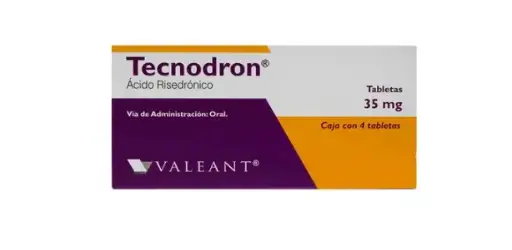 TECNODRON 35MG TABLETAS CON 4