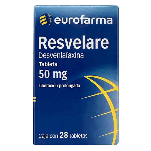 RESVELARE LP 50MG TABLETAS CON 28