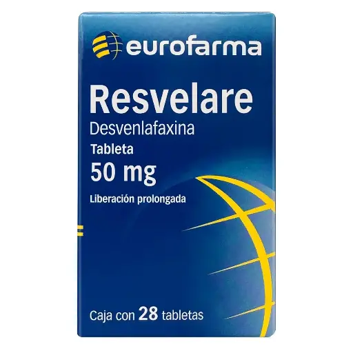 RESVELARE LP 50MG TABLETAS CON 28