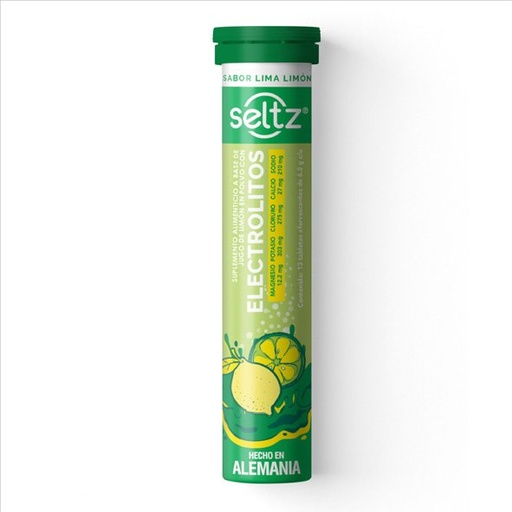 SELTZ ELEC SUP ALIM LIMA-LIMON TAB EFERV C/13