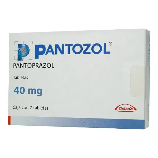 PANTOZOL 40MG TABLETAS CON 7