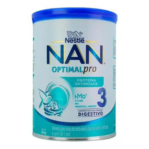 LECHE NAN 3 OPTIPRO 360G